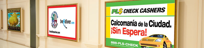 Lightbox Signage by Outdoor Production Experts